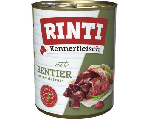 Hundefutter nass RINTI Rentier 800 g Hundefutter nass RINTI Rentier 800 g