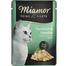 Miamor Filets Fins nourriture pour chats au thon et aux légumes