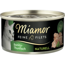 Miamor Filets Fins Thon Bonito nourriture pour chat en conserve