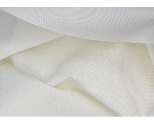 Gros plan sur un tissu blanc