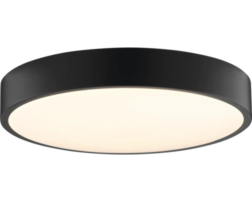 Deckenlampe Delvin 24 W 2600 lm schwarz weiss Schwarze LED Deckenleuchte