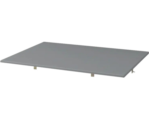 Jungborn Waschtischplatte SEIMILA 61 x 1 x 46 cm blau avio matt Graue Tischplatte mit Befestigungsmaterial für den Hornbach Webshop