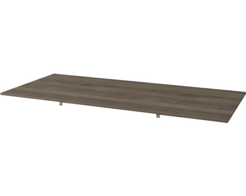 Jungborn Waschtischplatte SEIMILA 101 x 1 x 46 cm walnuss matt Tischplatte aus Holz