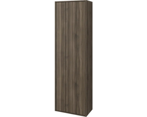 Jungborn Hochschrank SEIMILA BxHxT 35 x 115 x 20 cm Frontfarbe walnuss matt Schrank mit Holzoptik
