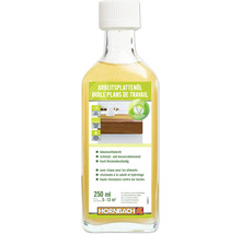 Huile pour plans de travail en bouteille de 250 millilitres de Hornbach