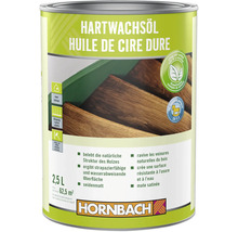 Huile de cire dure pour bois en bidon de 2,5 litres de Hornbach