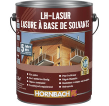 LH Lasur lasure pour bois à base de solvants pour l''extérieur avec protection longue durée en pot