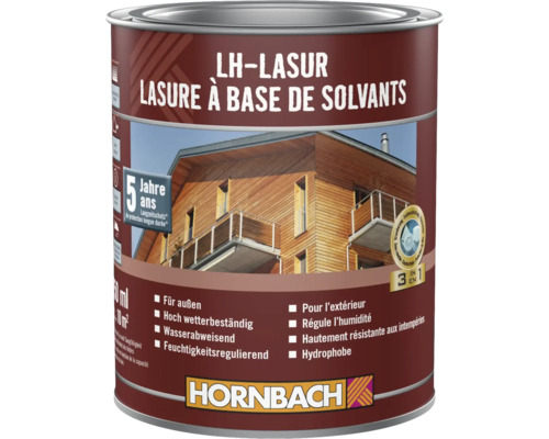 Lasure chêne contenant des solvants HORNBACH 750 ml