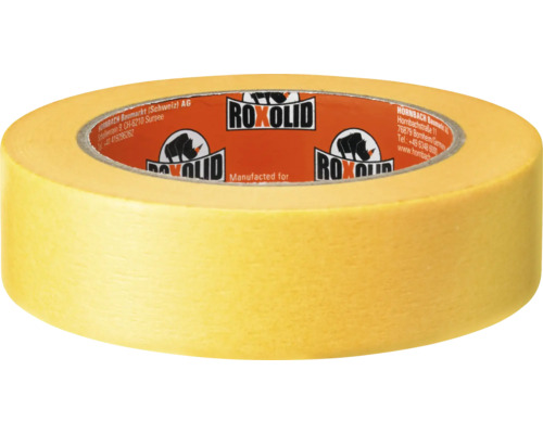 Ruban de masquage jaune de Roxolid