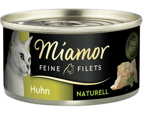 Nourriture humide pour chats Miamor filets fins naturels au poulet 1 paquet 80 g Nourriture humide pour chats Miamor filets fins naturels au poulet 1 paquet 80 g