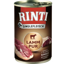 Rinti Singlefleisch Agneau pur aliment pour chien en conserve