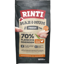 Rinti Max-I-Mum Fresh Hundefutter mit Geflügel in 12 Kilogramm Packung