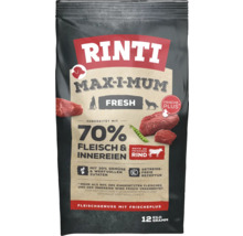 Rinti Max-I-Mum Fresh nourriture pour chiens avec 70 % de viande et d''abats, 12 kilogrammes