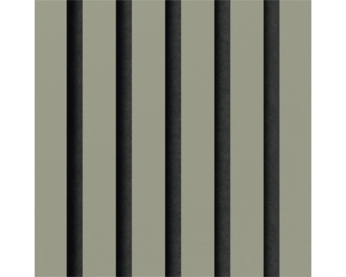 Panneaux muraux à aspect bois rainuré