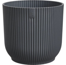 Gerillter Blumentopf aus Kunststoff