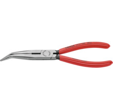 Knipex Spitzzange, gebogen, für präzises Greifen und Schneiden