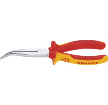 Gebogene Spitzzange von Knipex mit isolierten Griffen