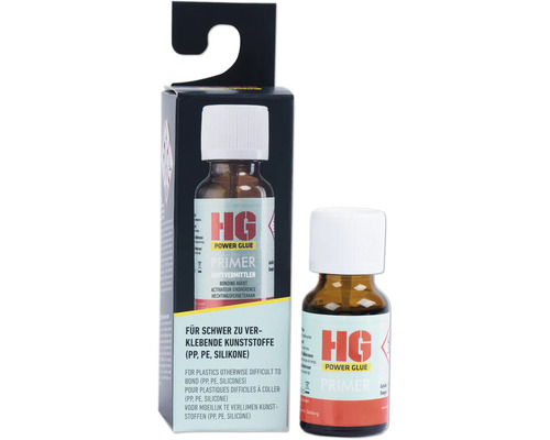 HG Primer pour plastiques difficiles à coller en emballage et en flacon