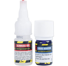Schweiß-Gel und Liquid Booster Klebstoff Set