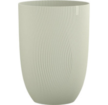 Pot de fleurs avec structure rainurée