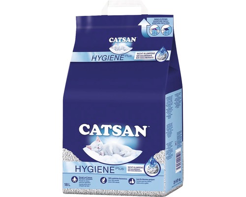 Litière hygiénique CATSAN non agglomérante 18 l - HORNBACH