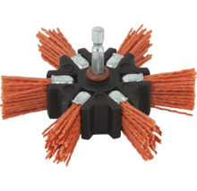Brosse métallique pour perceuse