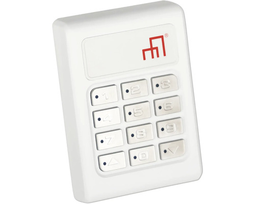 Clavier blanc pour la saisie de codes