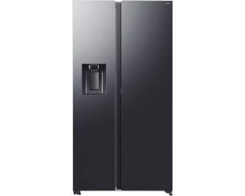 Ensemble réfrigérateur/congélateur Samsung Food Center lxhxp 91,2x178,4x72,6 cm noir Combiné réfrigérateur-congélateur Samsung à deux portes avec distributeur d''eau