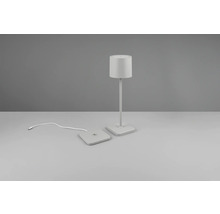 Lampe de table avec câble de chargement et socle carré