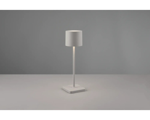 Lampe de table avec abat-jour et pied carré