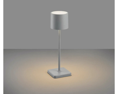 Akku Tischlampe Fernandez grau