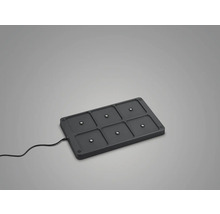 Station de charge avec six compartiments et câble d''alimentation