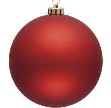 Boule de Noël rouge