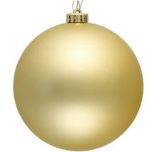 Boule de Noël dorée