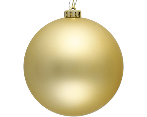 Boule de Noël dorée