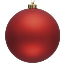 Pendentif boule de Noël rouge