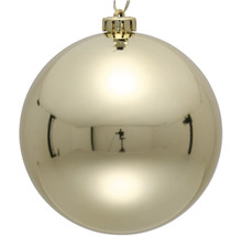 Boule de Noël dorée
