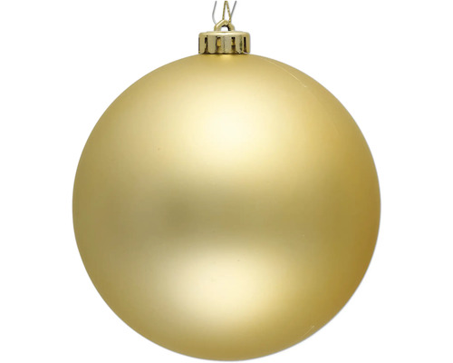 Boule de Noël dorée pour la décoration