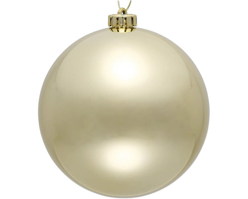 Boule de Noël dorée pour la décoration de Noël