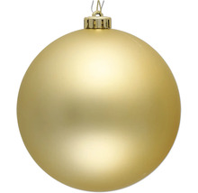 Boule de Noël dorée