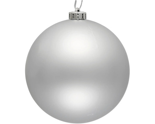 Boule de Noël argentée