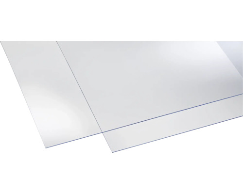 Transparente Kunststoffplatten für verschiedene Anwendungen.