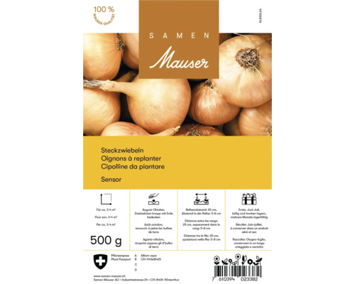 Paquet d''oignons de printemps Sensor Mauser