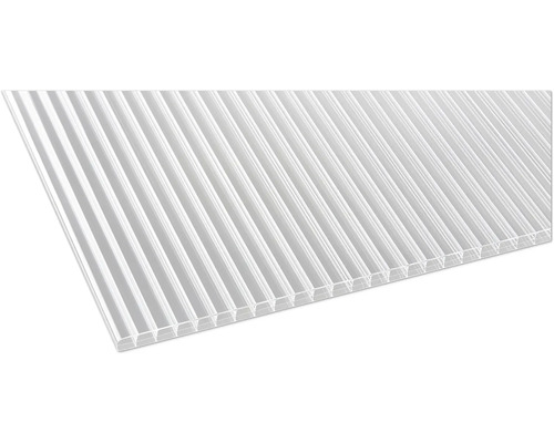 Panneau alvéolé PRECIT en polycarbonate transparent 2500x980x16 mm Plaque alvéolaire en polycarbonate