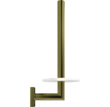 Porte-papier toilette avec étagère