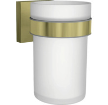 Zahnputzbecher mit Wandhalterung