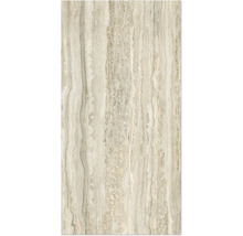 Carreau de travertin avec grain naturel