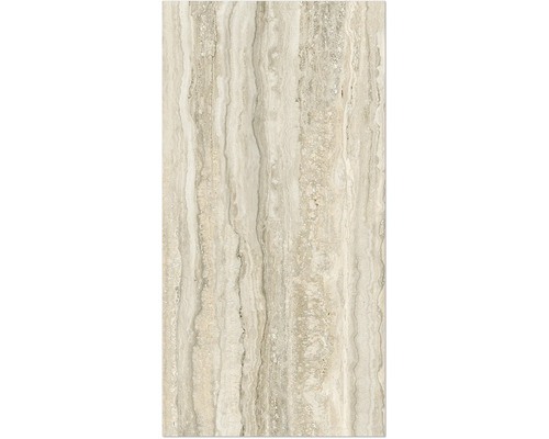 Carreau en céramique aspect travertin