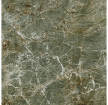 Gros plan d''une plaque de marbre verte avec des veines claires