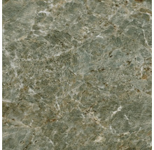 Plaque de marbre verte avec veinures naturelles